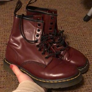 Red Dr. Martens